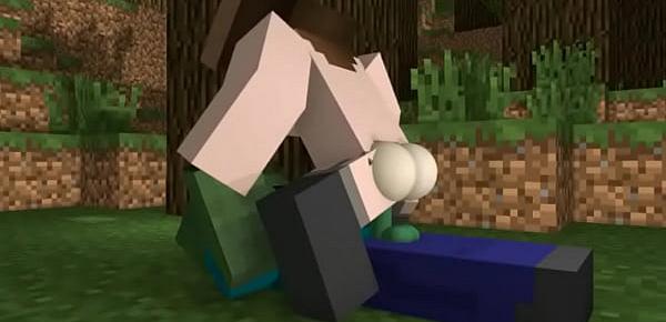 Minecraft porno animation